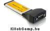 Express Card 1db SOROS port adapter Delock DELOCK-66211 Technikai adatok