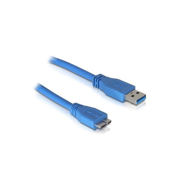 USB3.0 A – Micro USB3.0 átalakító kábel, 1 m. fotó, illusztráció : DELOCK-82531