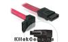 SATA Kábel 30cm balra fordított csatlakozó Delock DELOCK-84249 Technikai adatok