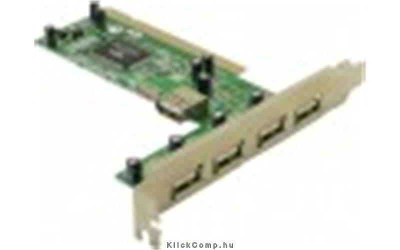 PCI Card > 4 + 1 USB 2.0 Delock fotó, illusztráció : DELOCK-89028