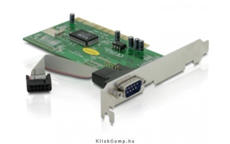 PCI kártya 1 db soros Delock fotó, illusztráció : DELOCK-89056