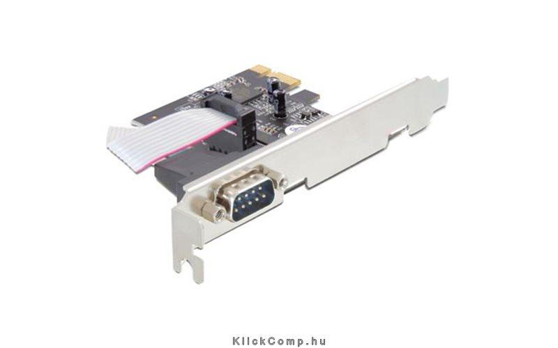 PCI Express soros port Delock 1db serial fotó, illusztráció : DELOCK-89236