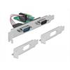 PCI Express Soros port RS232 2db Delock PCIe-kártya DELOCK-89918 Technikai adatok
