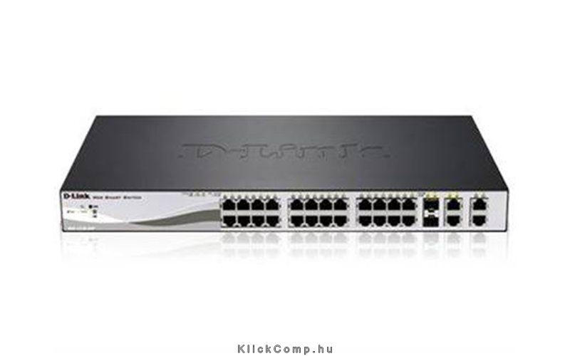 24 port Switch 10/100/1000 Base-T port with 4 x 1000Base-T /SFP ports fotó, illusztráció : DGS-1210-28