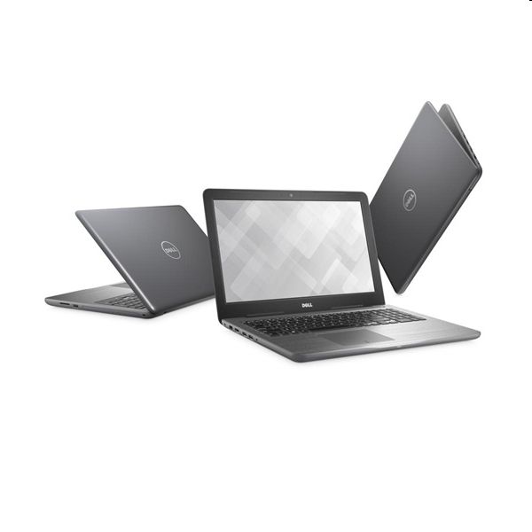 Dell Inspiron 5567 notebook 15,6  FHD i5-7200U 4GB 1TB R7-M445-2GB Win10  szürk fotó, illusztráció : DLL_223612