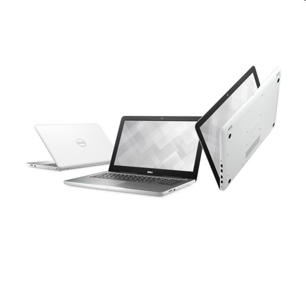 Dell Inspiron 5567 notebook 15.6  FHD i5-7200U 4GB 1TB R7-M445-2GB Win10  fehér fotó, illusztráció : DLL_223614