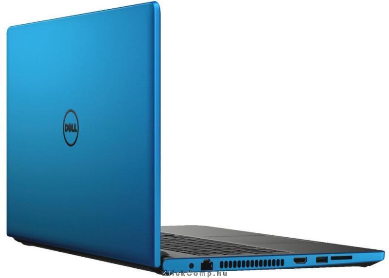 Dell Inspiron 5559 notebook 15.6  i5-6200U R5-M335 Win10 kék fotó, illusztráció : DLL_Q4_30_B_210734