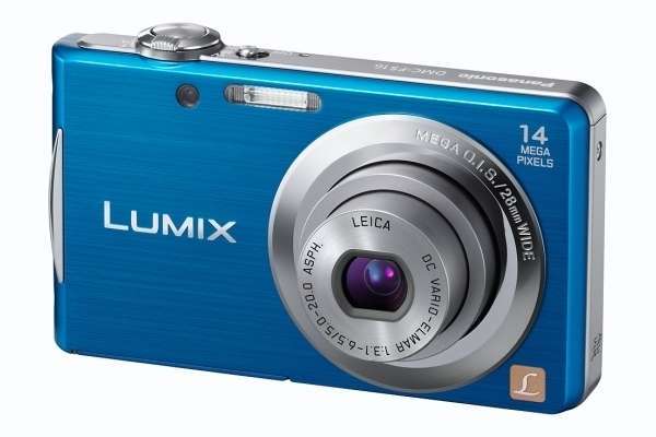 Panasonic kék 14 MP digitális fényképezőgép 1 év fotó, illusztráció : DMC-FS16EP-A