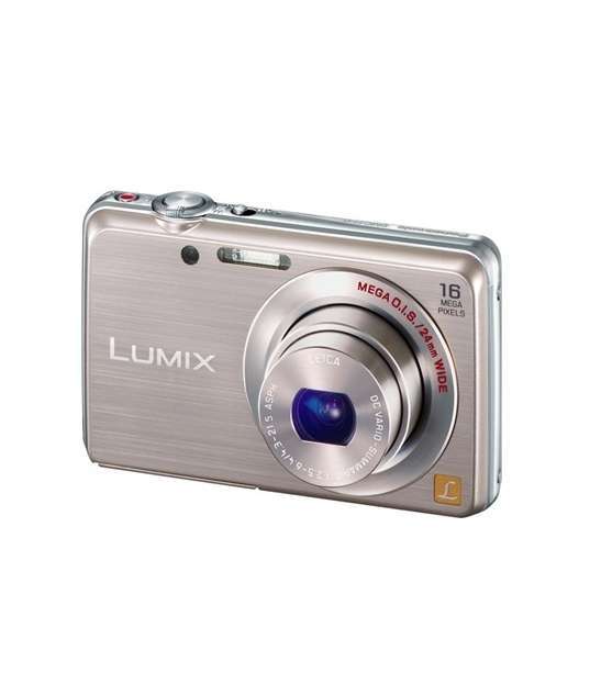 Panasonic arany 16 MP digitális fényképezőgép fotó, illusztráció : DMC-FS45EP-N