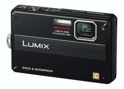 Panasonic fényképezőgép, fekete fotó, illusztráció : DMC-FT10EP-K