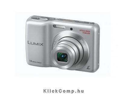 Panasonic ezüst 14 MP digitális fényképezőgép 1 év fotó, illusztráció : DMC-LS5E-S