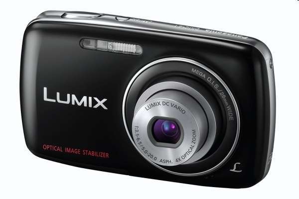 Panasonic fényképezőgép, fekete fotó, illusztráció : DMC-S1EP-K