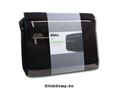 Laptop Case DELL ACCESSORIES F2 Messenger Bag for up to 16  laptop, Black/Blue fotó, illusztráció : DNB201