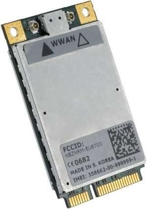 Dell Novatel Wireless Expedite EU870D Mini-PCI HSDPA 1 év fotó, illusztráció : DNOVAEU870D