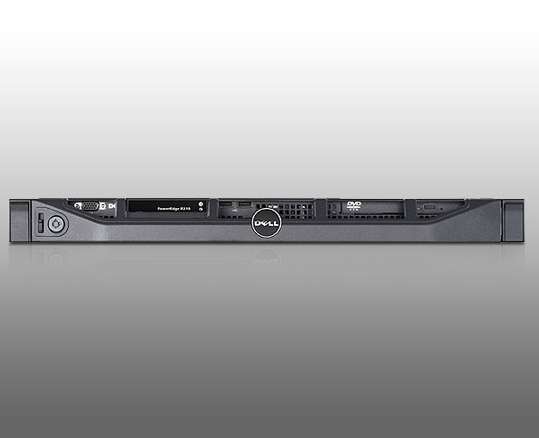 Dell PowerEdge R210 rack szerver QCX E3-1230v2 3.3GHz 8G 2x1TB NLSAS H200 fotó, illusztráció : DPER210-24