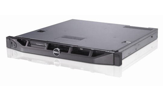 Dell PowerEdge R210 rack szerver QCX E3-1230v2 3.3GHz 8GB 2x1TB H200 4ÉV fotó, illusztráció : DPER210-32
