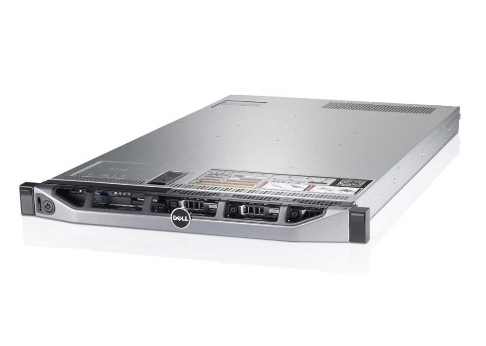 Dell PowerEdge R210 rack szerver QCX E3-1220v2 3.1GHz 8GB 2x1TB SATA BC5709 QP fotó, illusztráció : DPER210-34