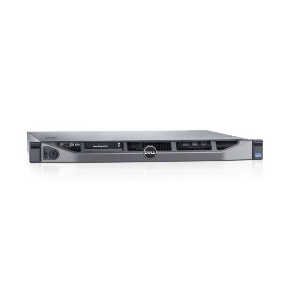 Dell PowerEdge R220 szerver E3-1220v3 8GB 2x1TB fotó, illusztráció : DPER220-17