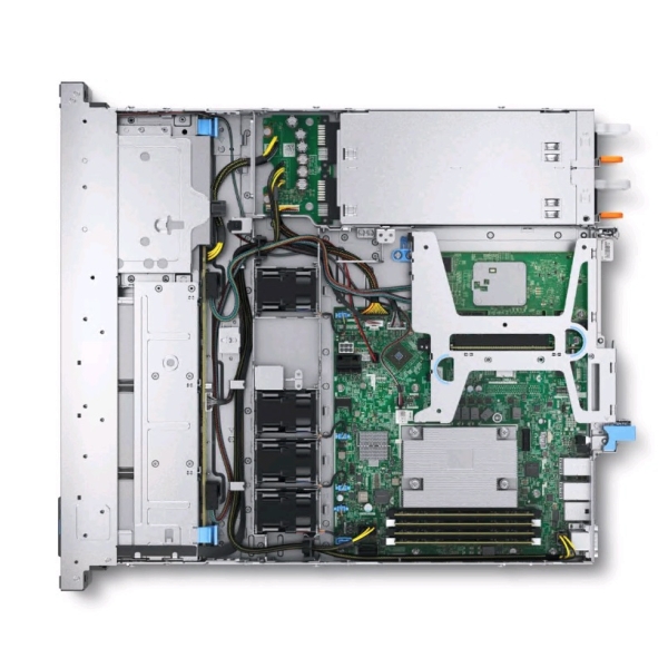 Dell PowerEdge R340 szerver QCX E-2244G 16GB 1.2TB H330 rack fotó, illusztráció : DPER340-65
