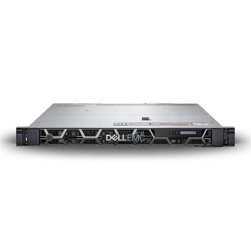 Dell PowerEdge R450 szerver 1xS4310 2x16GB 1x480GB H755 rack fotó, illusztráció : DPER450-1