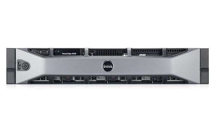Dell PowerEdge R520 rack szerver SCX E5-2420 1.9GHz 32GB 8x1TB H710p1GB fotó, illusztráció : DPER520-13