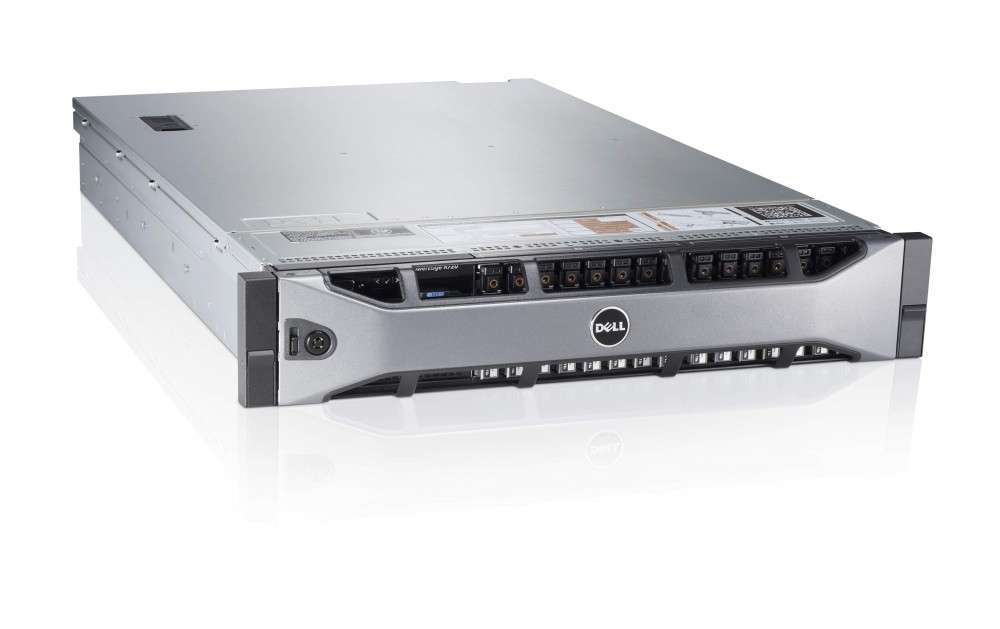 Dell PowerEdge R720 rack szerver SCX E5-2630 2.3GHz 32GB 3x2TB H710p1GB fotó, illusztráció : DPER720-10