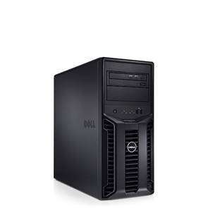 Dell PowerEdge T110 szerver QCX X3430 2.4GHz 4GB 2x500GB SATA 3 év kmh fotó, illusztráció : DPET110-22