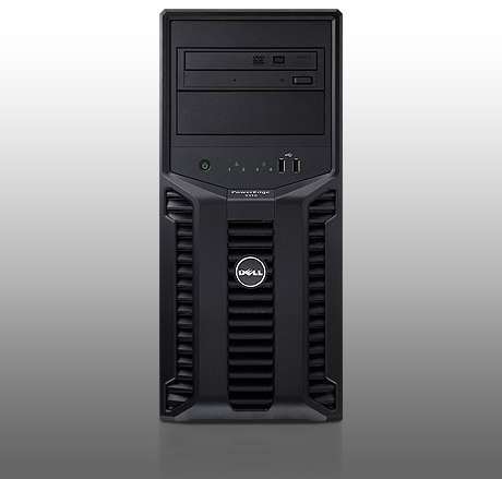 Dell PowerEdge T110 szerver QCX E3-1220 3.1G 4G 2x 500GB 3 év kmh fotó, illusztráció : DPET110-27