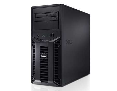 Dell PowerEdge T110 szerver QCX E3-1220v2 3.1GHz 8GB 2x1TB H200 fotó, illusztráció : DPET110-65