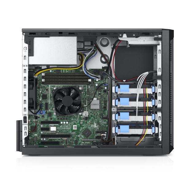 Dell PowerEdge T140 szerver QCX E-2134 3.5GHz 16GB 2x2TB H330 fotó, illusztráció : DPET140-4