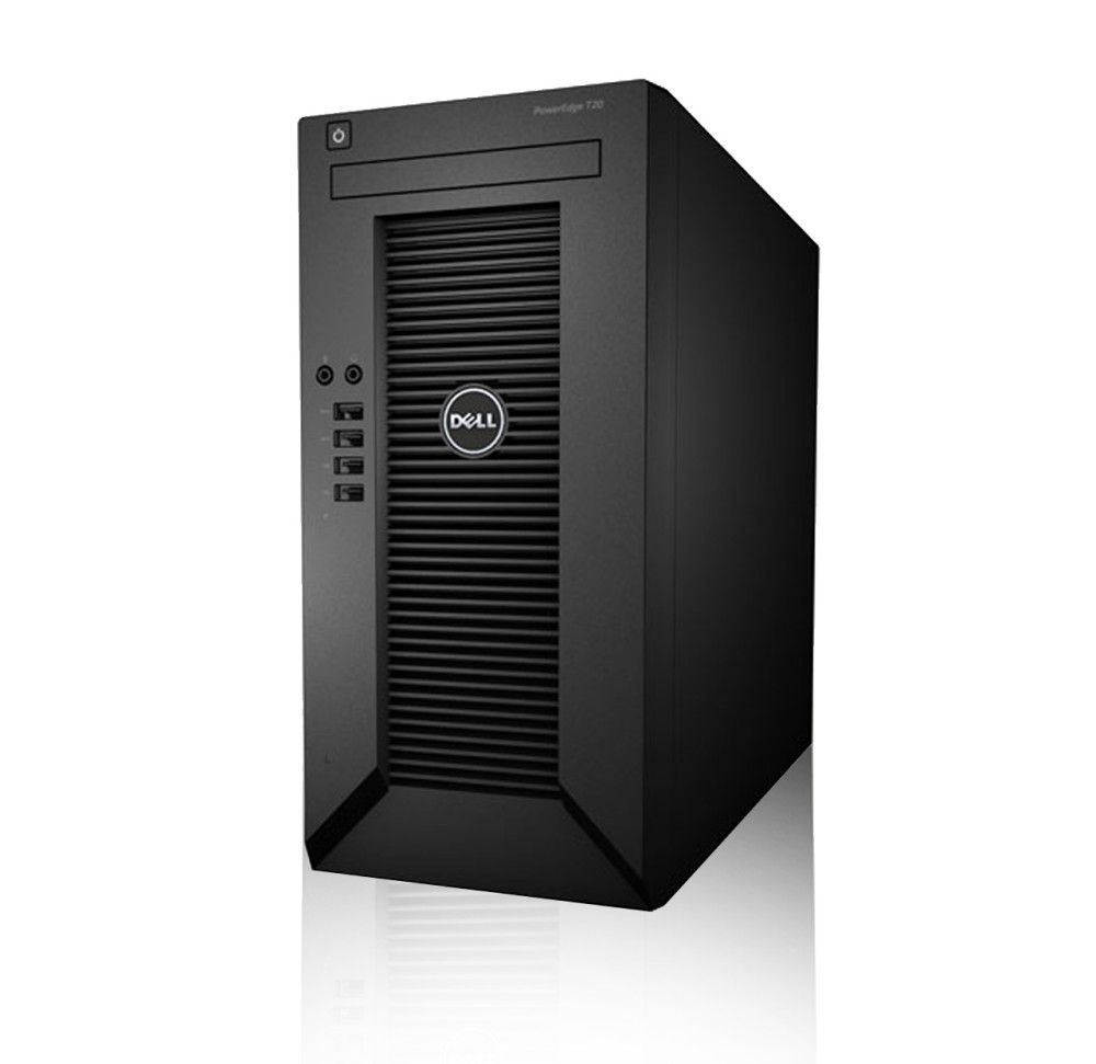 Dell PowerEdge T20 szerver QCX E3-1225v3 8GB 2x1TB fotó, illusztráció : DPET20-29