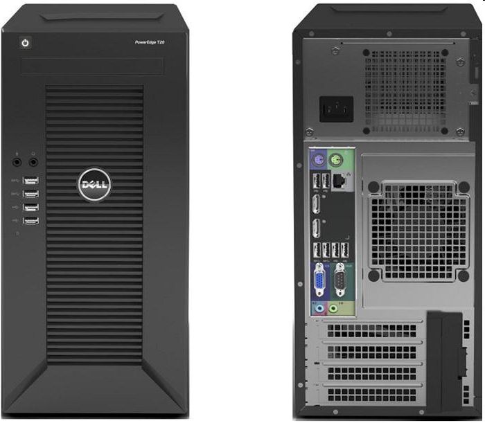 Server Dell PowerEdge T30 szerver E3-1225v5 8GB 1x1TB 3évNBD DELL fotó, illusztráció : DPET30-1