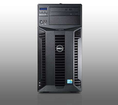 Dell PowerEdge T310 szerver QCX X3440 2.53GHz 8GB 3x1TB NLSAS PERC6i fotó, illusztráció : DPET310-49
