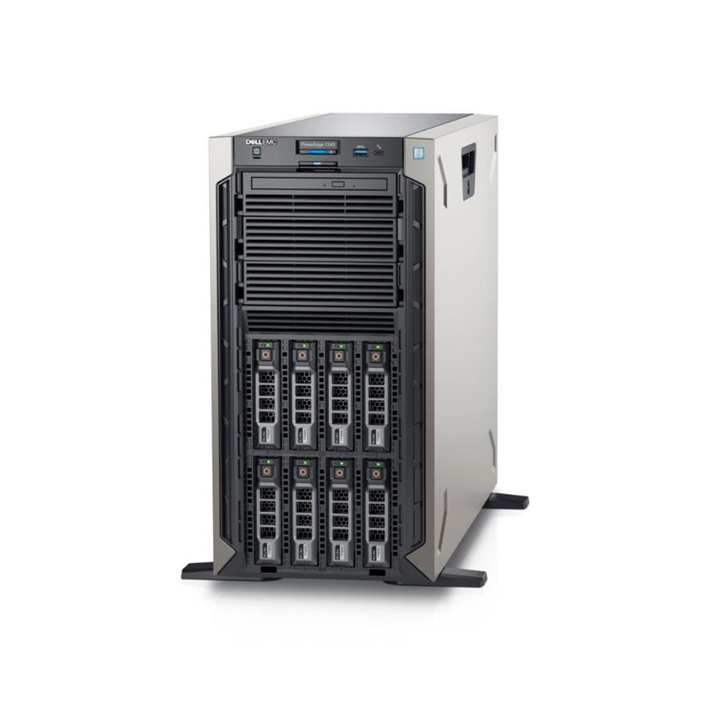 Dell PowerEdge T340 szerver 1xE-2246G 1x16GB 2x480GB H730P torony fotó, illusztráció : DPET340-173