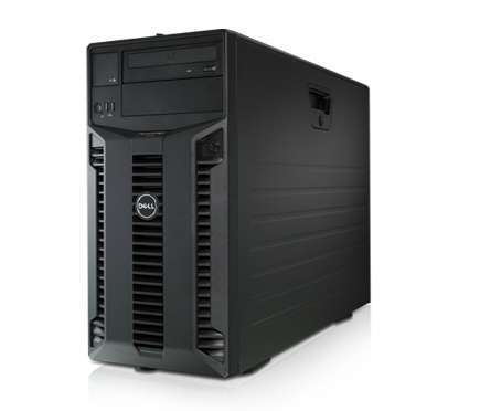 Dell PowerEdge T410 SAS szerver QCX E5620 2.4GHz 8G 4x1TB 4 év kmh fotó, illusztráció : DPET410-28