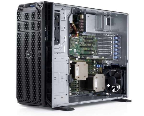 Dell PowerEdge T420 szerver 2x SCX E5-2430 2.2GHz 32GB 5x1TB H710p fotó, illusztráció : DPET420-4