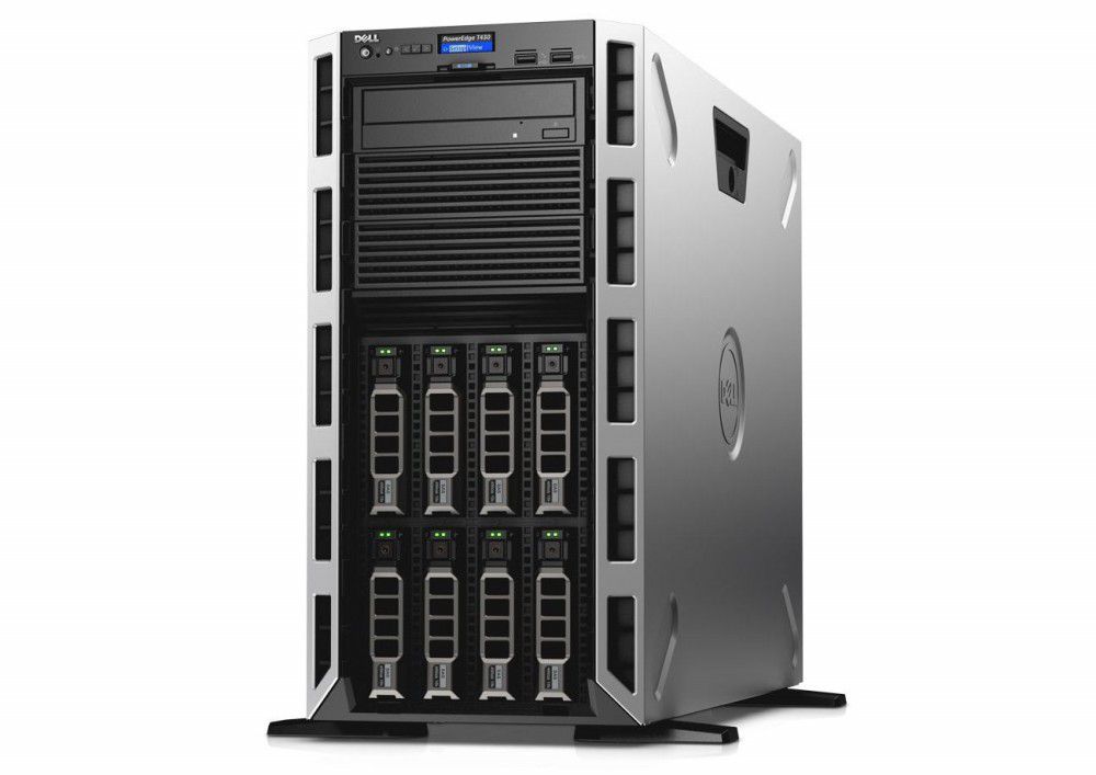 Dell PowerEdge T430 szerver 8CX E5-2630v3 2.4GHz 32GB 12x300GB H730 fotó, illusztráció : DPET430-5