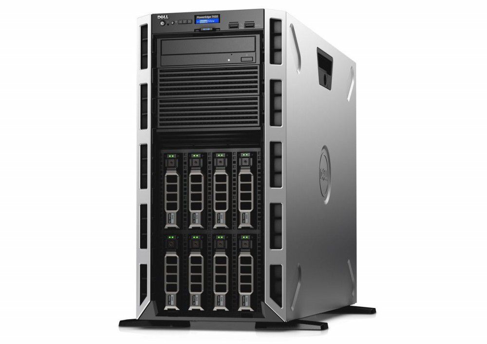 Dell PowerEdge T430 szerver 8CX E5-2630v3 2.4GHz 32GB 2x300GB H730 fotó, illusztráció : DPET430-9