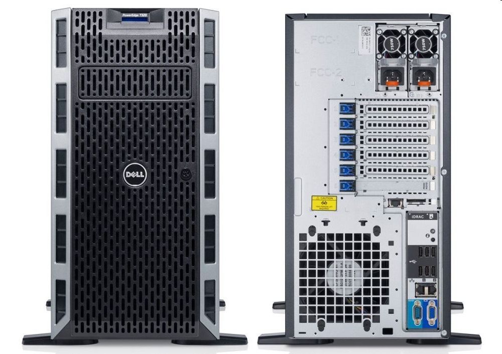Dell PowerEdge T430 szerver E5-2630v3 2.4GHz 16GB NoHDD H730 fotó, illusztráció : DPET430-99