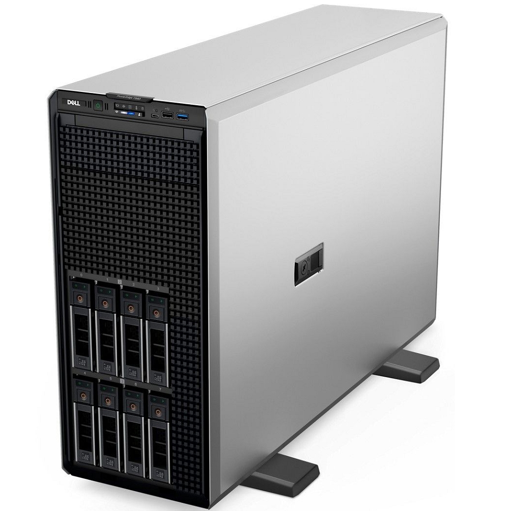 Dell T560 szerver Intel Twelve Core Xeon Silver 4510 32GB 480GB fotó, illusztráció : DPET560-22