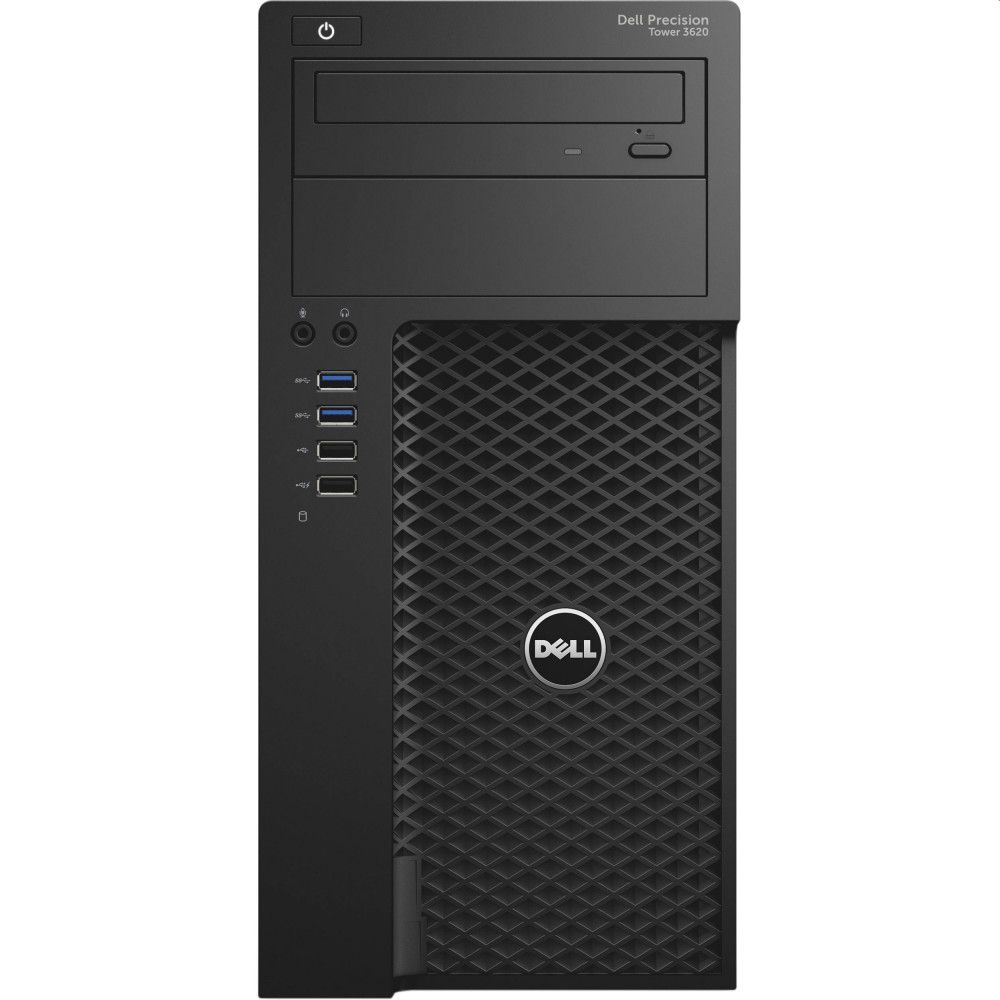 Dell Precision 3620 munkaállomás számítógép i7-7700 8GB 2x500GB HD630 5ÉV Win10 fotó, illusztráció : DPT3620-59
