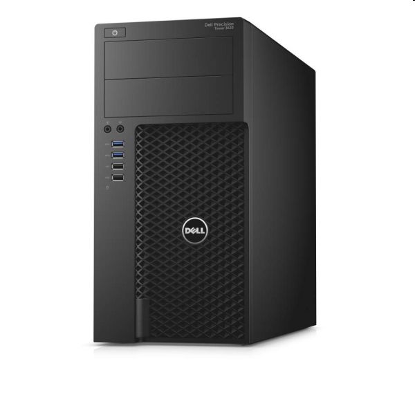 Dell Precision 3620 munkaállomás számítógép i7-7700 8GB 2x2TB P2000 Win10Pro fotó, illusztráció : DPT3620-64