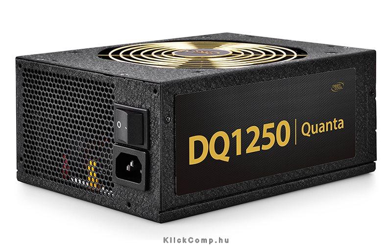 Tápegység 1250W, 80 Plus Platinum, Aktív PFC, Moduláris, 14cm fotó, illusztráció : DQ1250