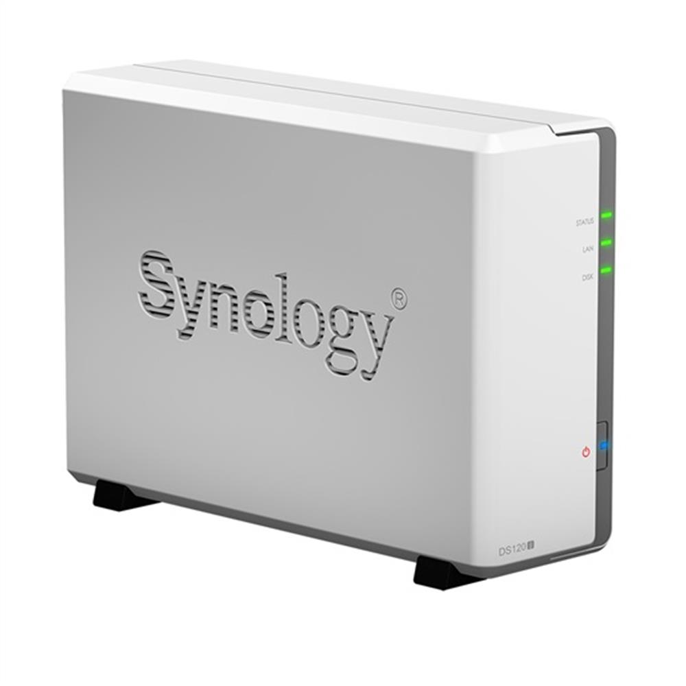 NAS 1 HDD hely Synology DS120j Disk Station fotó, illusztráció : DS120J-NO-REG