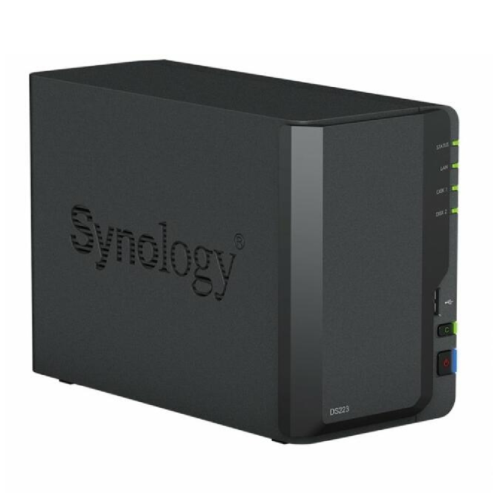 NAS 2 HDD hely Synology DS223 fotó, illusztráció : DS223