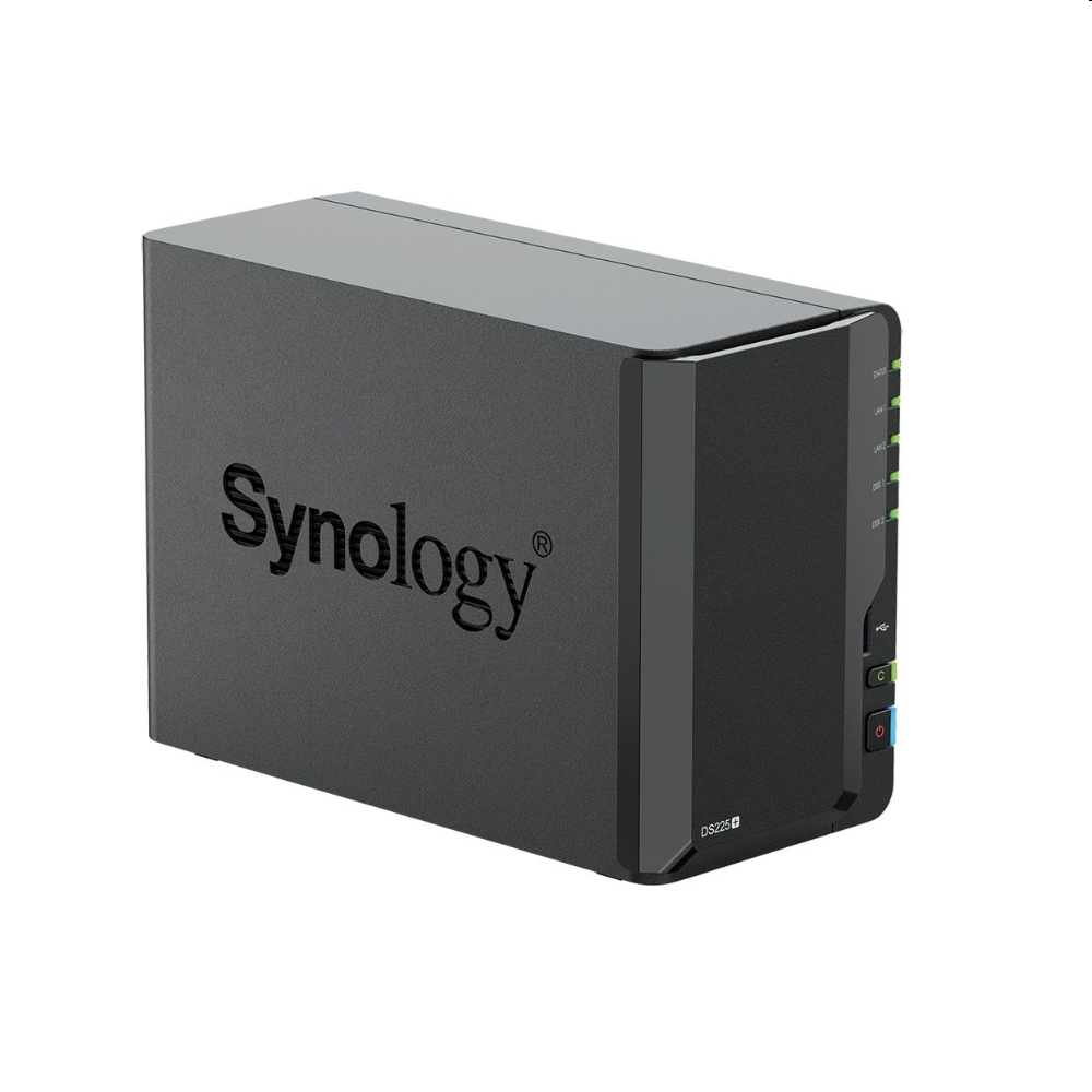 NAS 2 HDD hely Synology DiskStation DS225+ csomag (2x4TB) fotó, illusztráció : DS225PLUS-4TB