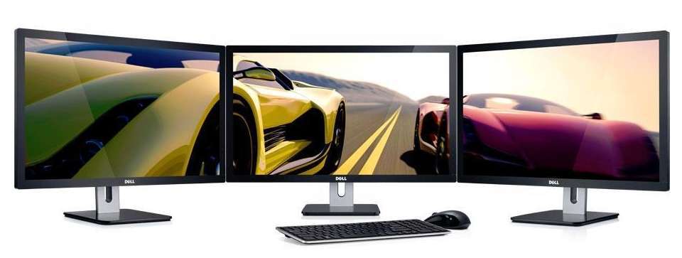 Dell S2740L 27  LED Monitor VGA, DVI, HDMI 1920x1080 fotó, illusztráció : DS2740L