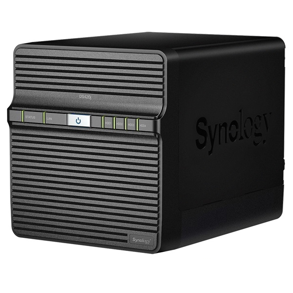 NAS 4 HDD hely Synology DiskStation DS420j fotó, illusztráció : DS420j