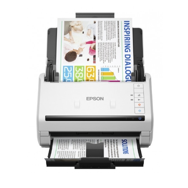 Scanner A4 Epson WorkForce DS-530II dokumentum szkenner duplex ADF fotó, illusztráció : DS530II
