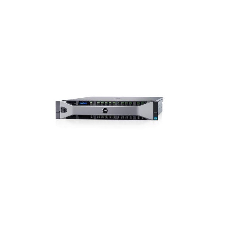 DELL PowerEdge R730XD szerver E5-2620v4 1x16GB 2.4TB SAS H730P iD8 En  rack fotó, illusztráció : DSPER730XD1C